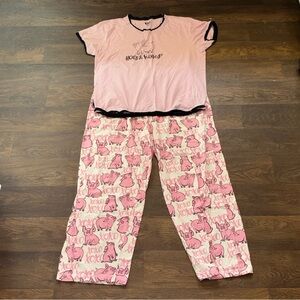 Lazy One large Pajama Set